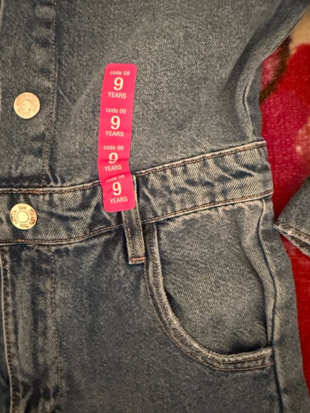 Zara Kids Denim Utility Jumpsuit - Picture 5 of 10